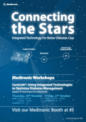 medtronic diabetes ispad workshops poster